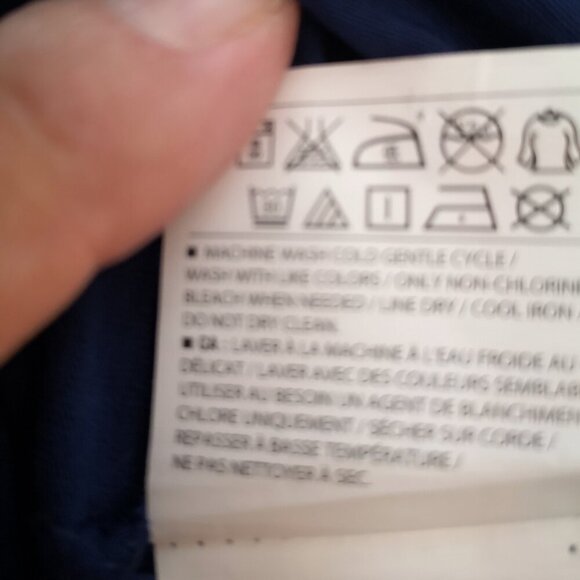 NWT Old Navy Ladies Dark Blue Size Medium Tunic Length Top - Picture 5 of 10